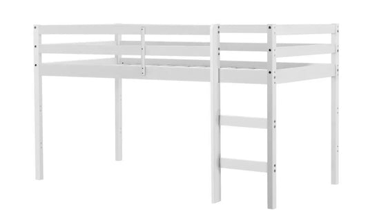 Kaycie Mid Sleeper Shorty Bed Frame - White