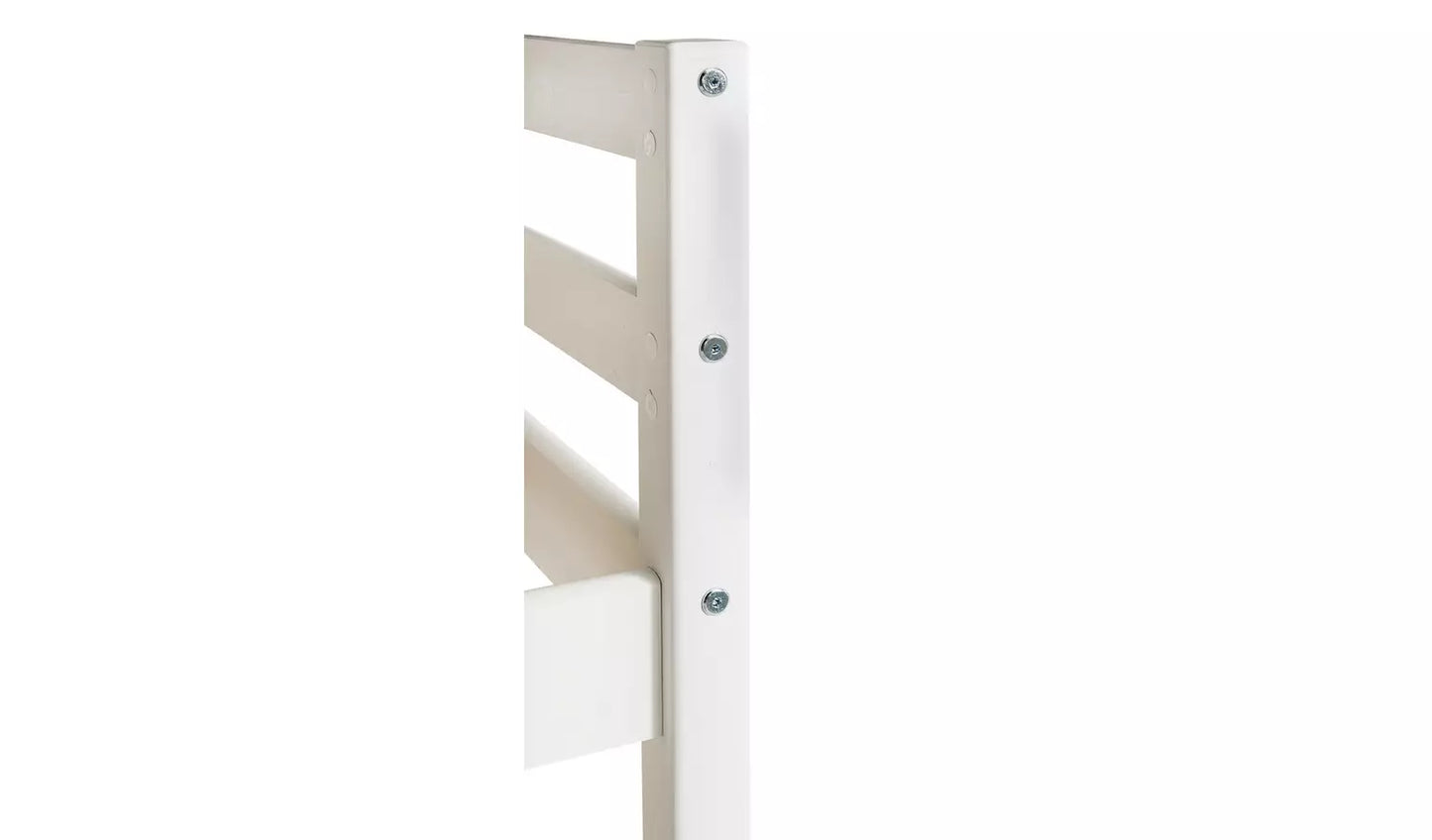 Kaycie Mid Sleeper Shorty Bed Frame - White