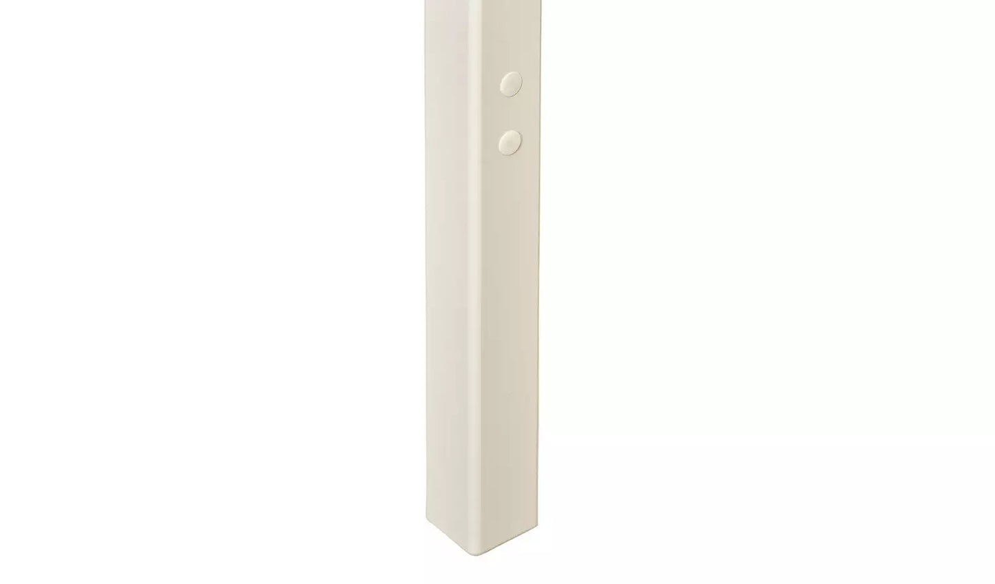 Kaycie Mid Sleeper Shorty Bed Frame - White