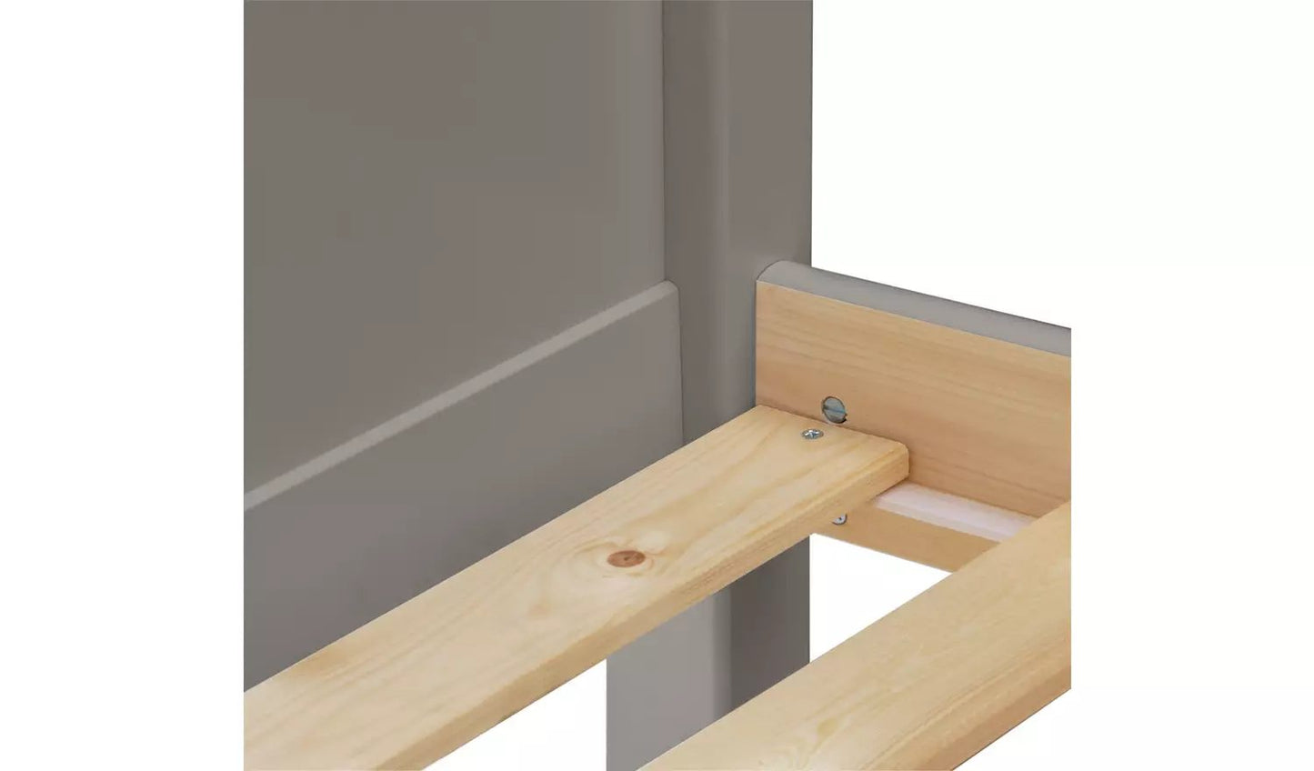 Habitat Brooklyn Single Bed - Grey