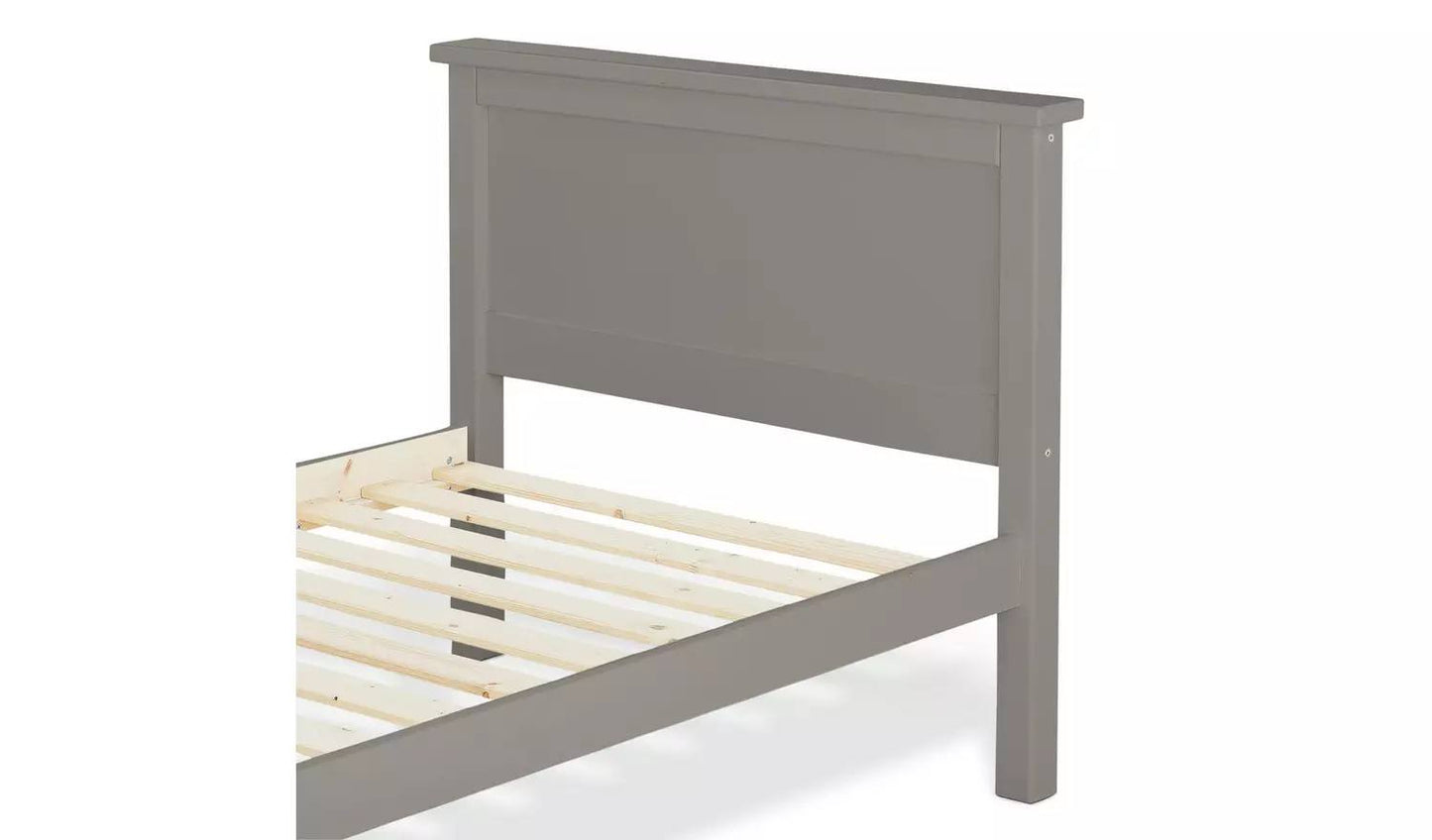 Habitat Brooklyn Single Bed - Grey