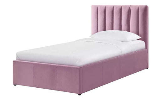 Habitat Pandora Single Ottoman Bed Frame - Pink