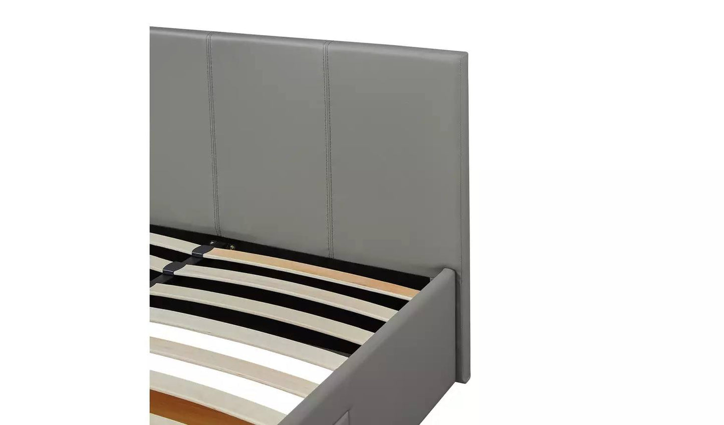 Habitat Lavendon 4 Drawer Double Bed Frame - Grey