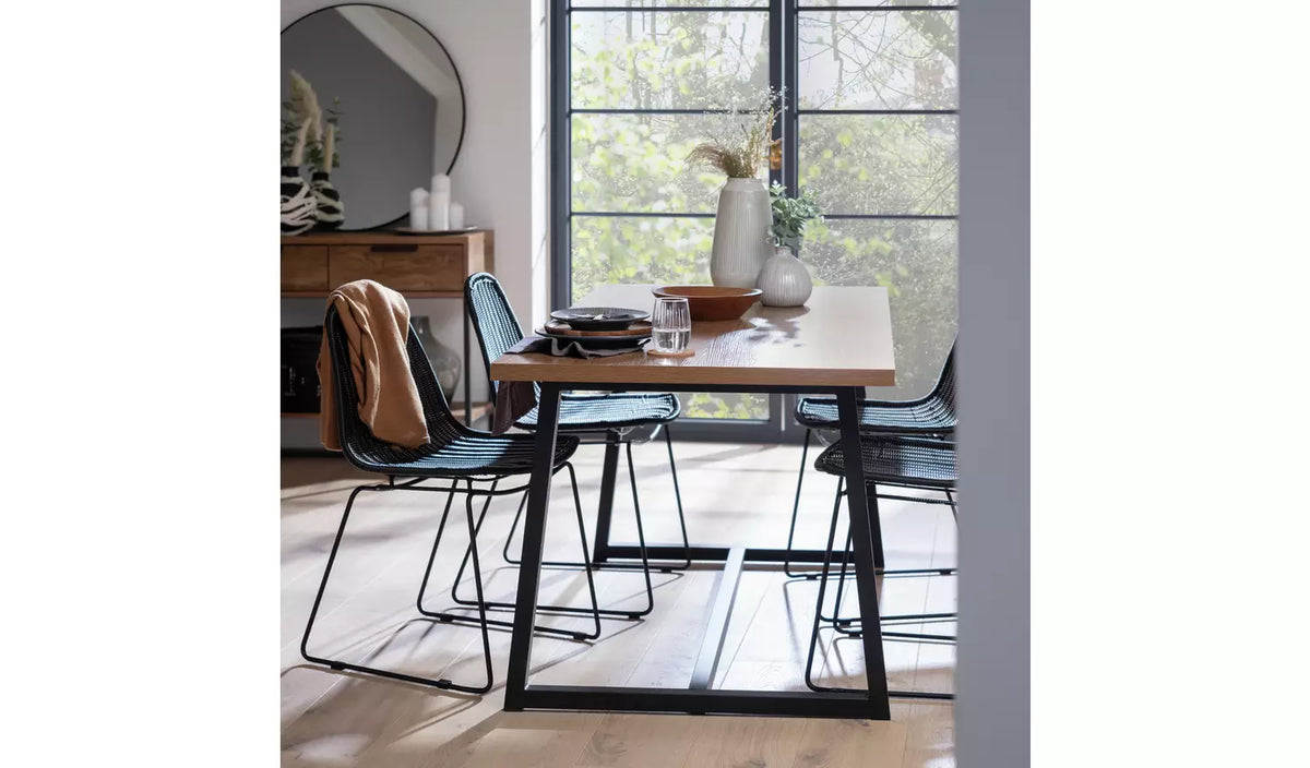 Assembled Habitat Nomad 160cm Dining Table - Natural (minor damage)