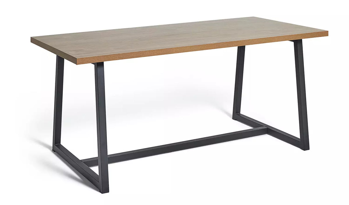 Assembled Habitat Nomad 160cm Dining Table - Natural (minor damage)
