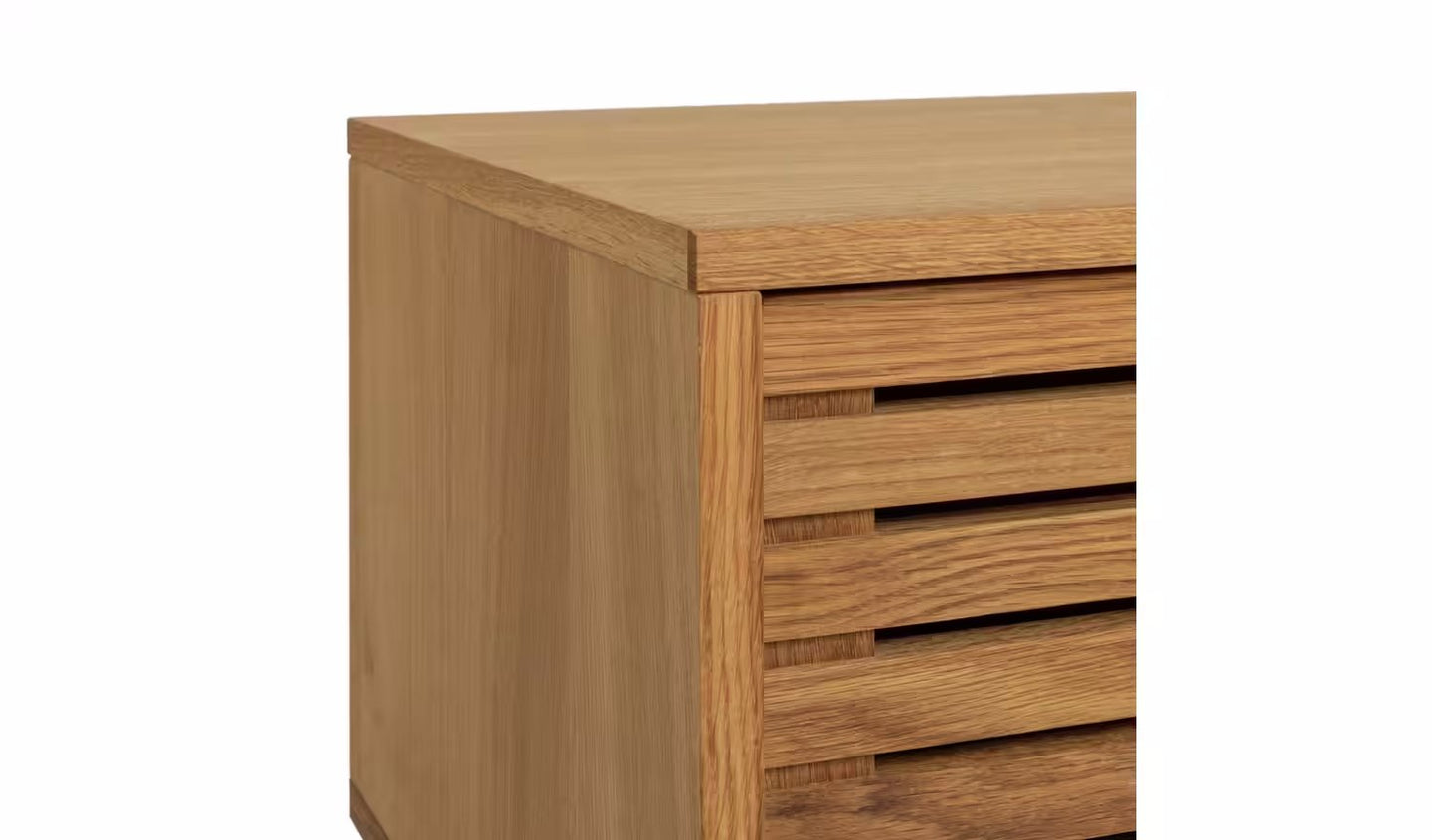 Habitat Max 1 Door TV Unit - Oak