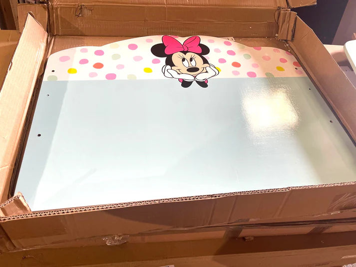 Minnie Mouse Toddler Bed - White