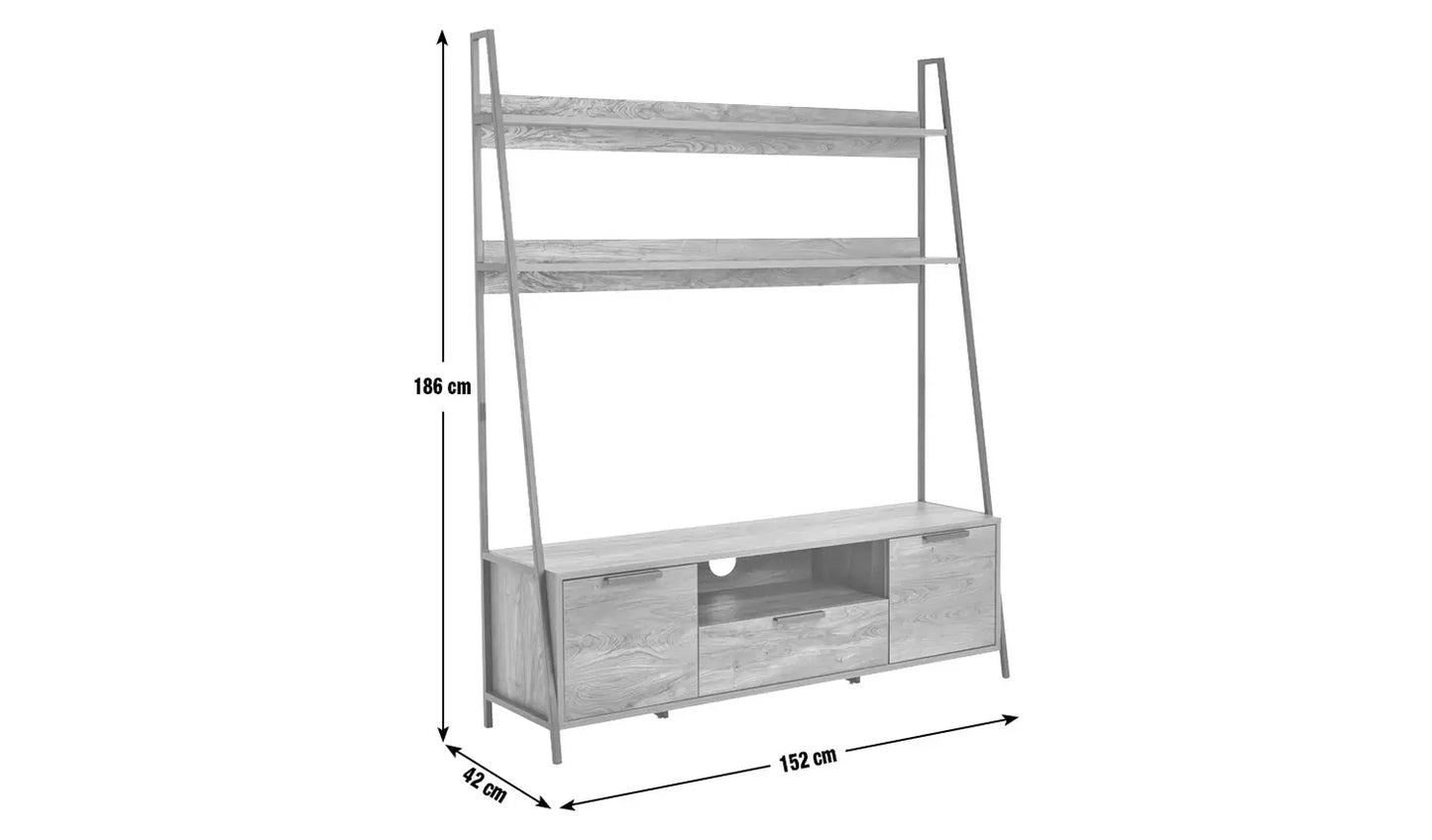 Habitat Nomad 2 Door 1 Drawer Media Unit - Natural