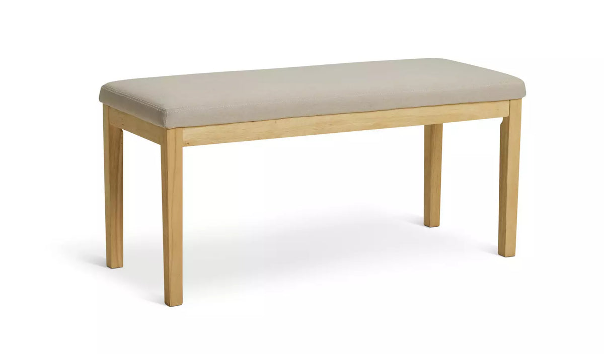 Assembled Conny Corner Dining Chair & Bench – Natural Wood (Viewing Recommended)