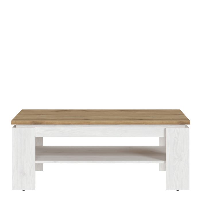 Coffee Table - White and Oak