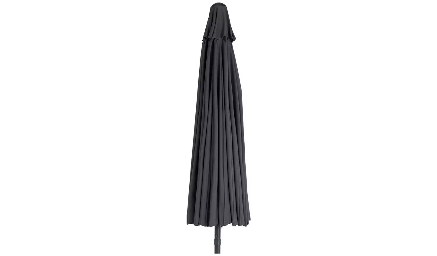 Shanghai 2.7m Garden Parasol - Grey