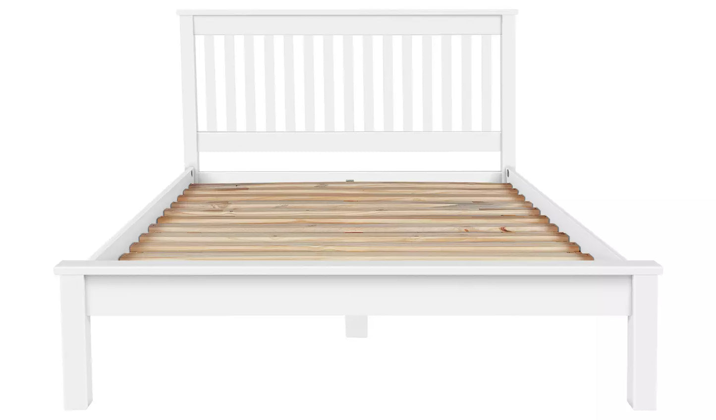 Habitat Aspley Double Wooden Bed Frame - White