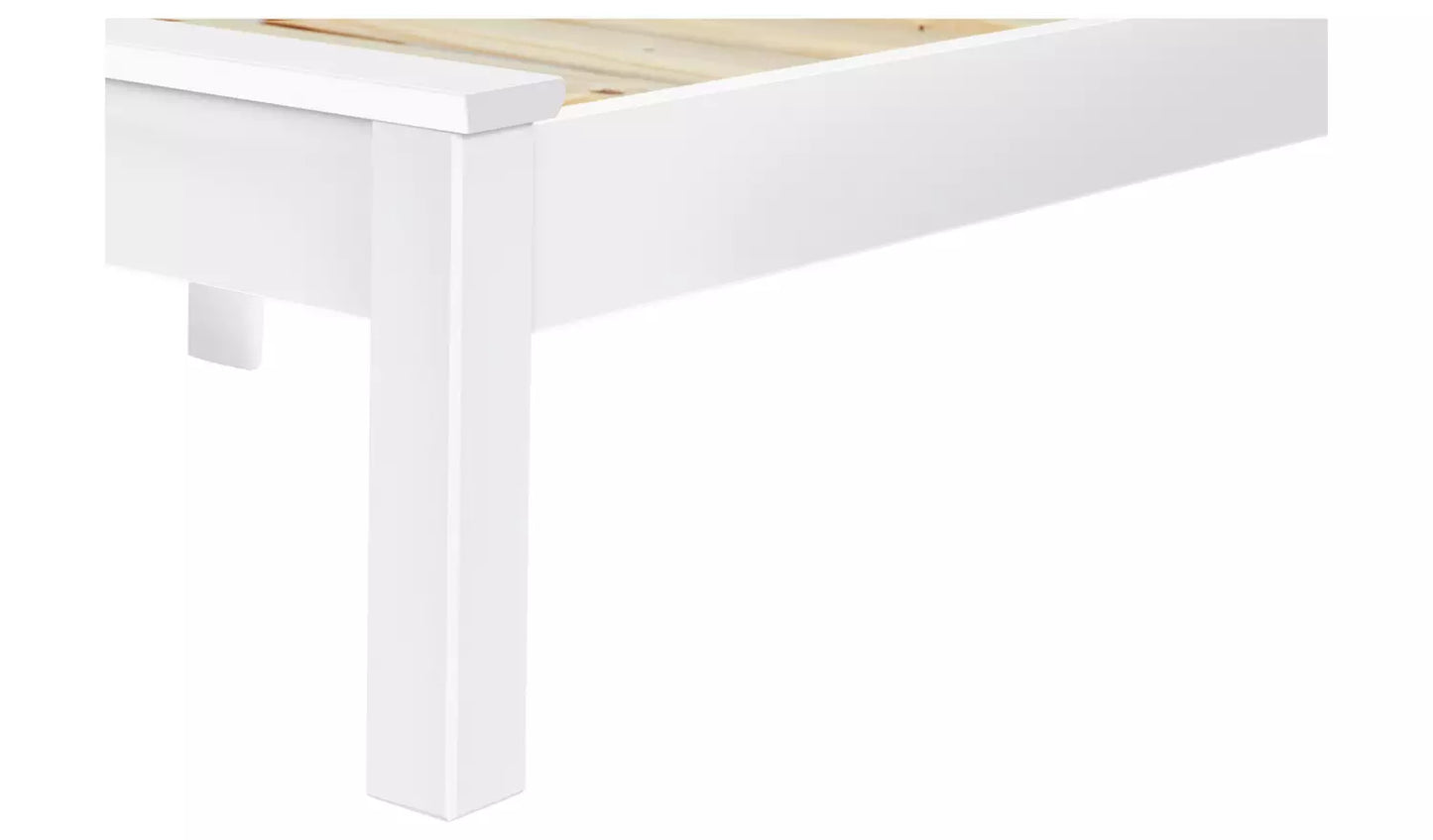 Habitat Aspley Double Wooden Bed Frame - White