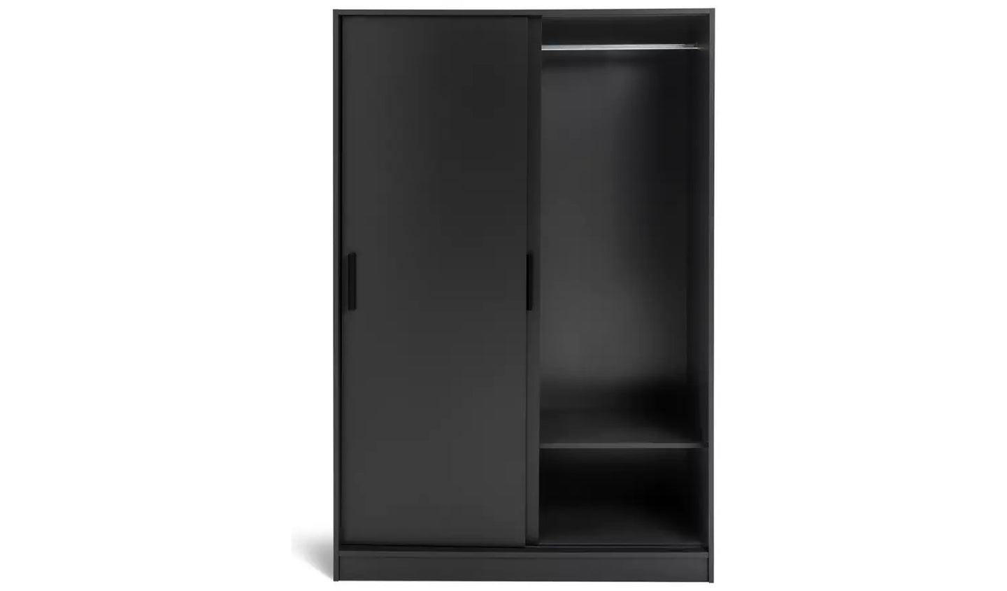 Nova 2 Door Sliding Wardrobe - Anthracite