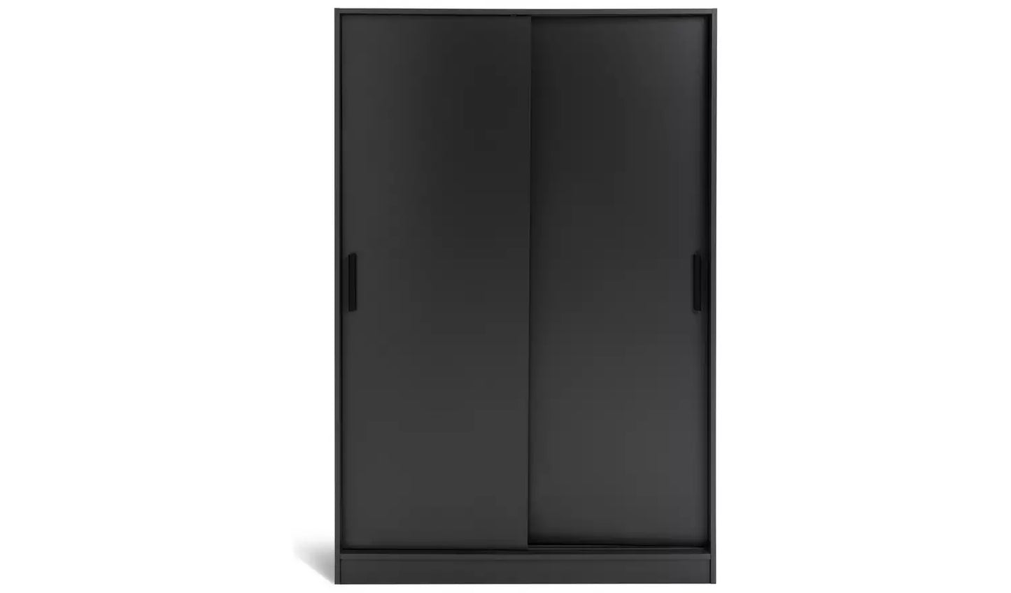 Nova 2 Door Sliding Wardrobe - Anthracite