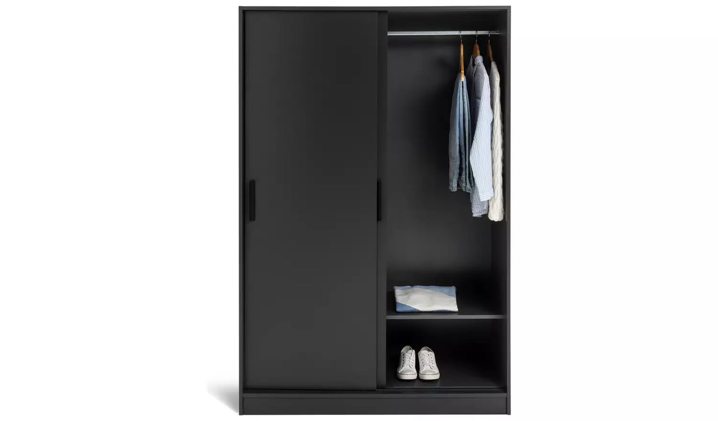 Nova 2 Door Sliding Wardrobe - Anthracite
