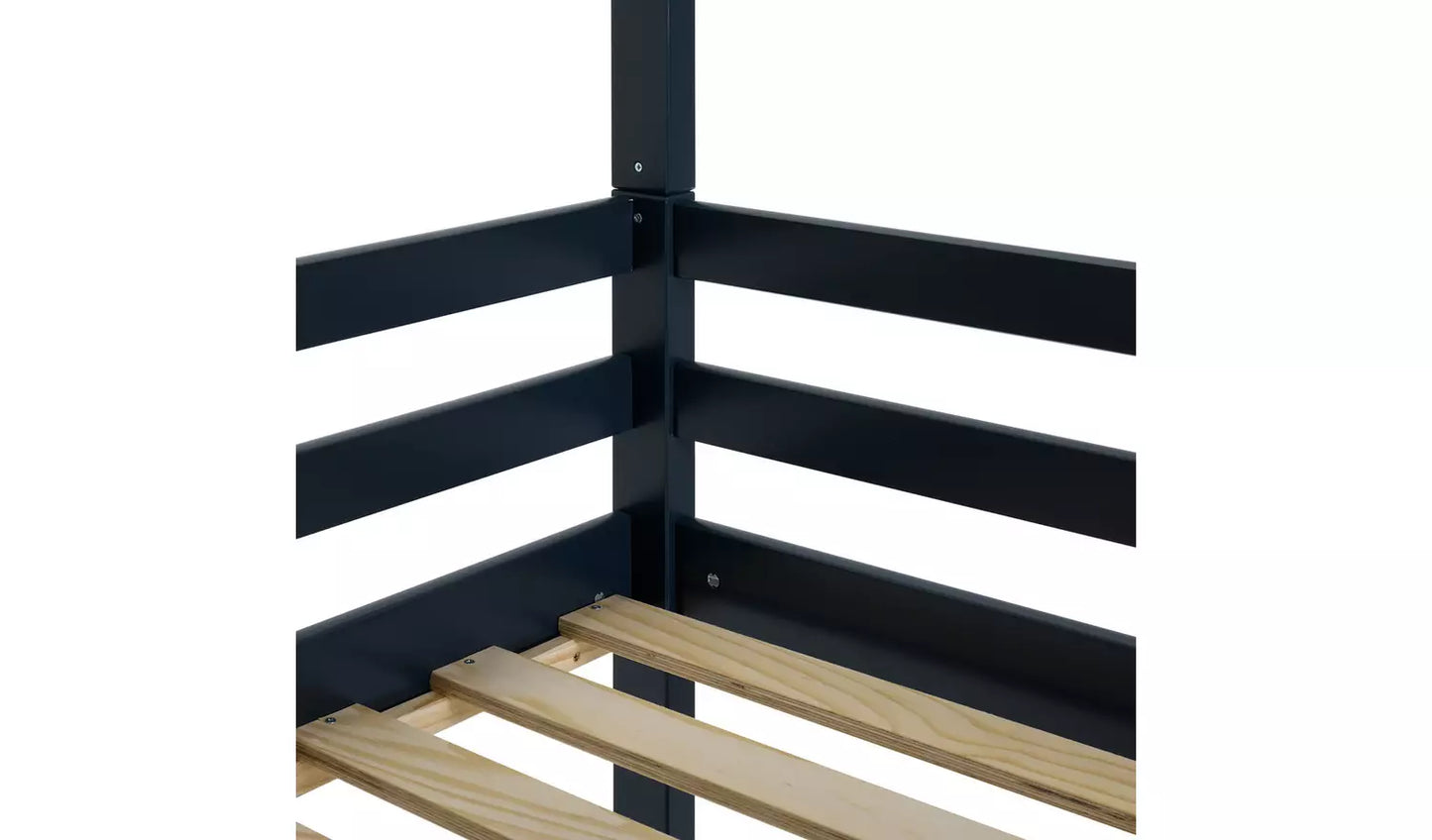 Josie Triple Single Bunk Bed - Blue