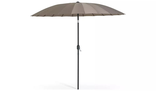 Habitat Shanghai 2.7m Garden Parasol - Taupe
