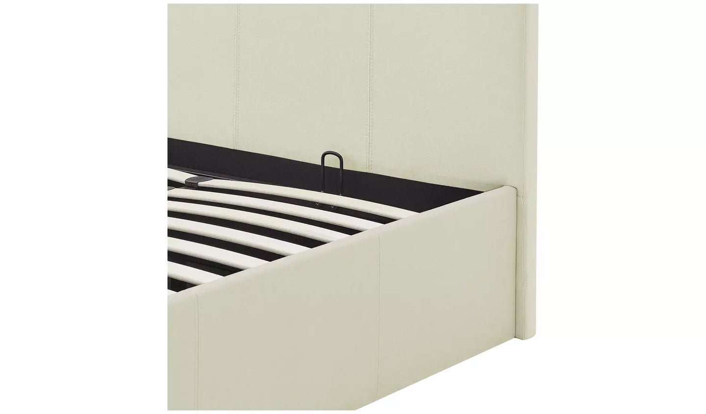 Heathdon Double End Lift Ottoman Bed - Natural