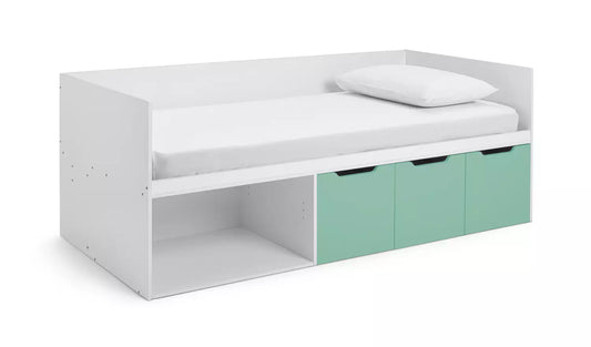 Habitat Jude Cabin Bed Frame - White And Green