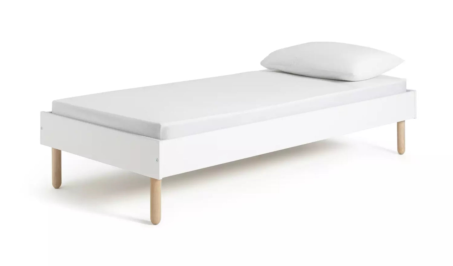 Habitat Eden Single Platform Bed Frame - White