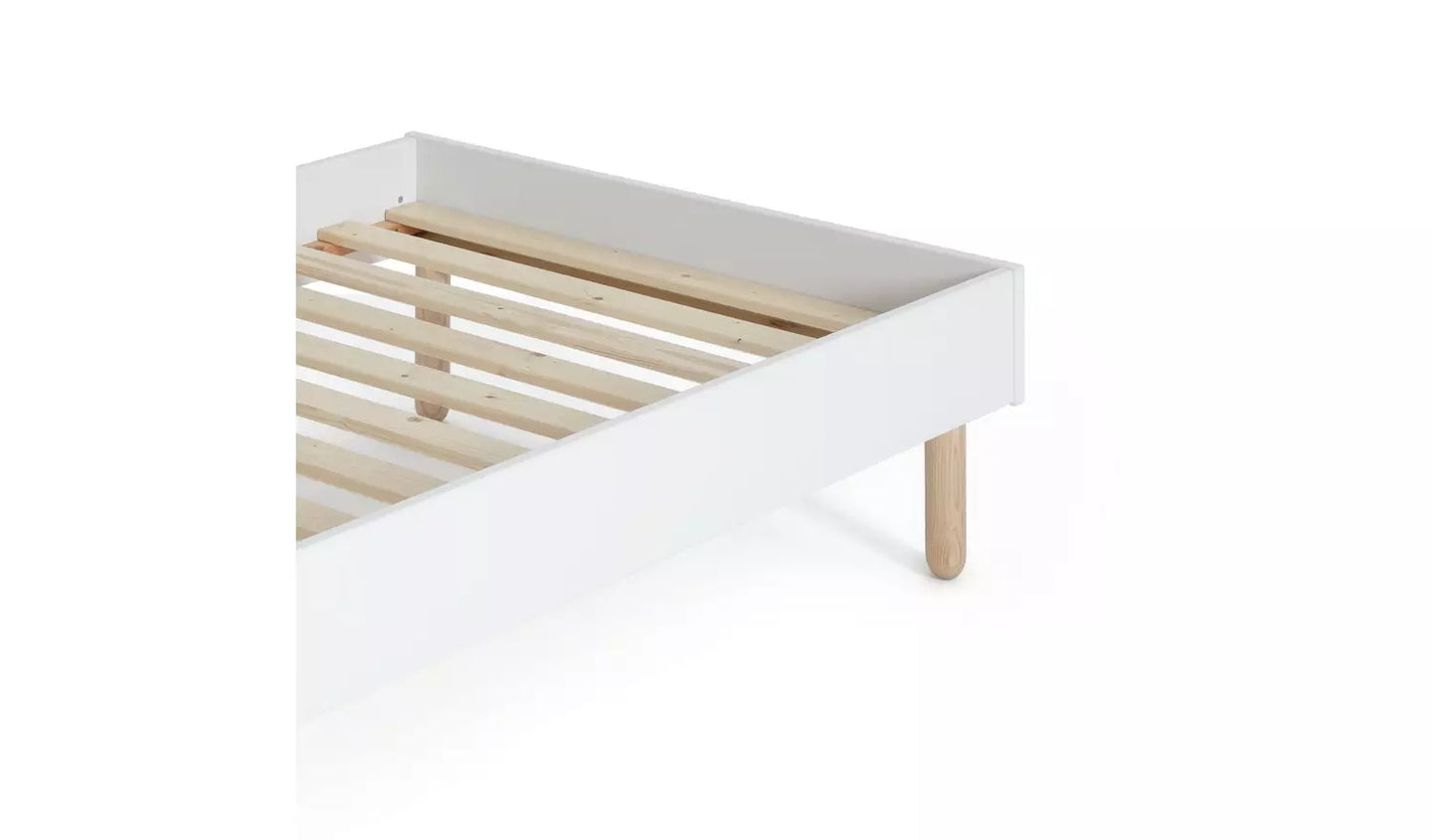 Habitat Eden Single Platform Bed Frame - White