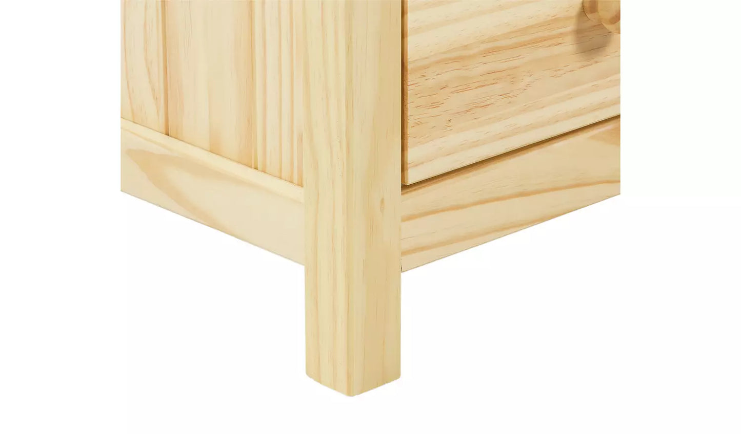 Assembled Scandinavia 5+5 Drawer Chest - Pine
