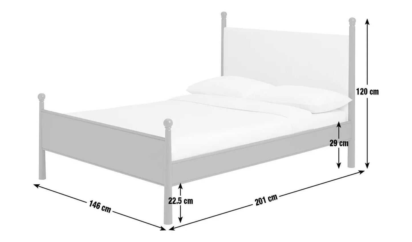 Habitat x Morris & Co. Double Bed Frame - Green