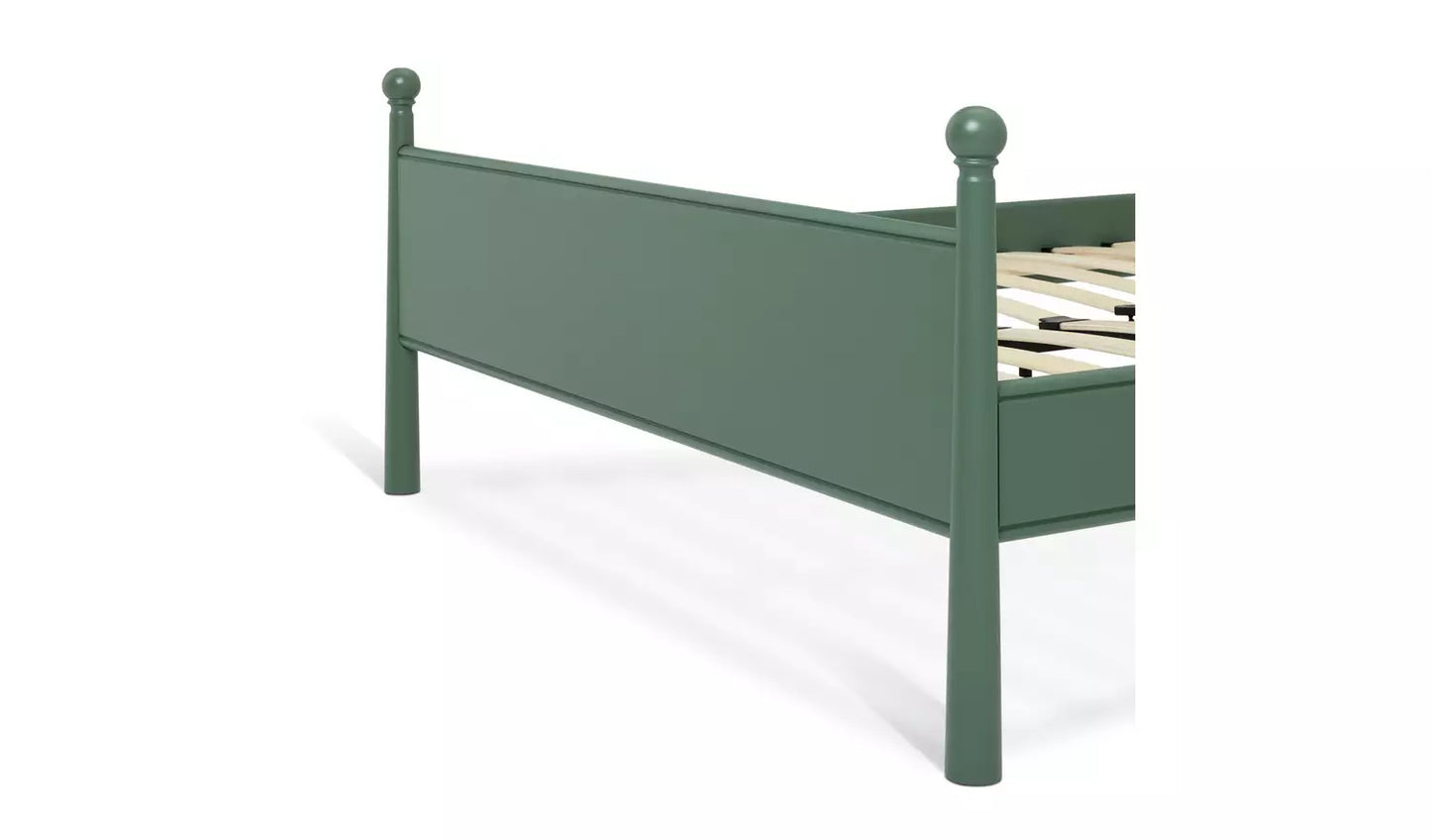 Habitat x Morris & Co. Double Bed Frame - Green