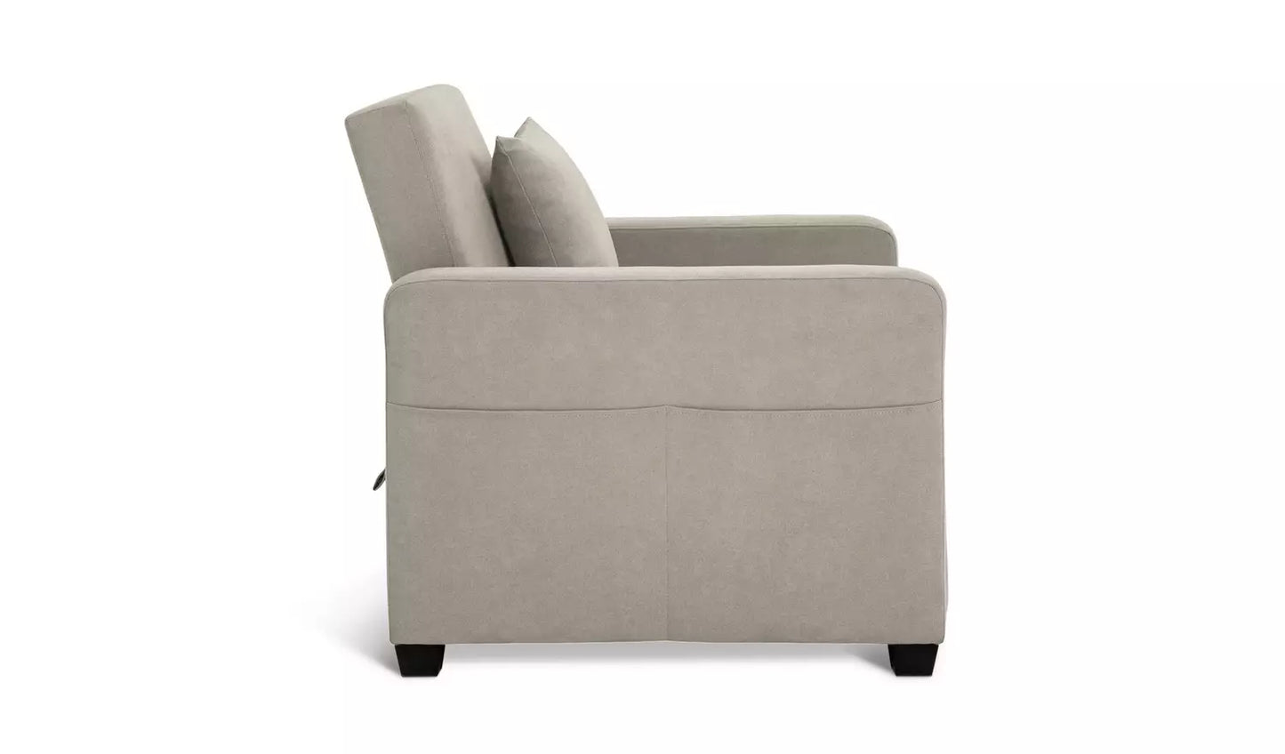Habitat Reagan Single Fabric Chairbed - Natural