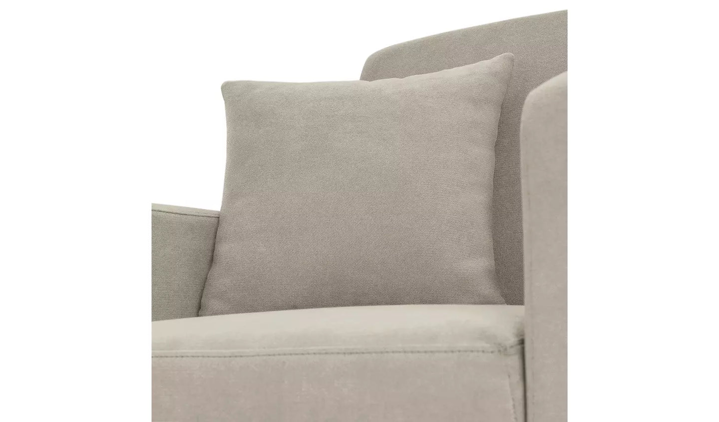 Habitat Reagan Single Fabric Chairbed - Natural