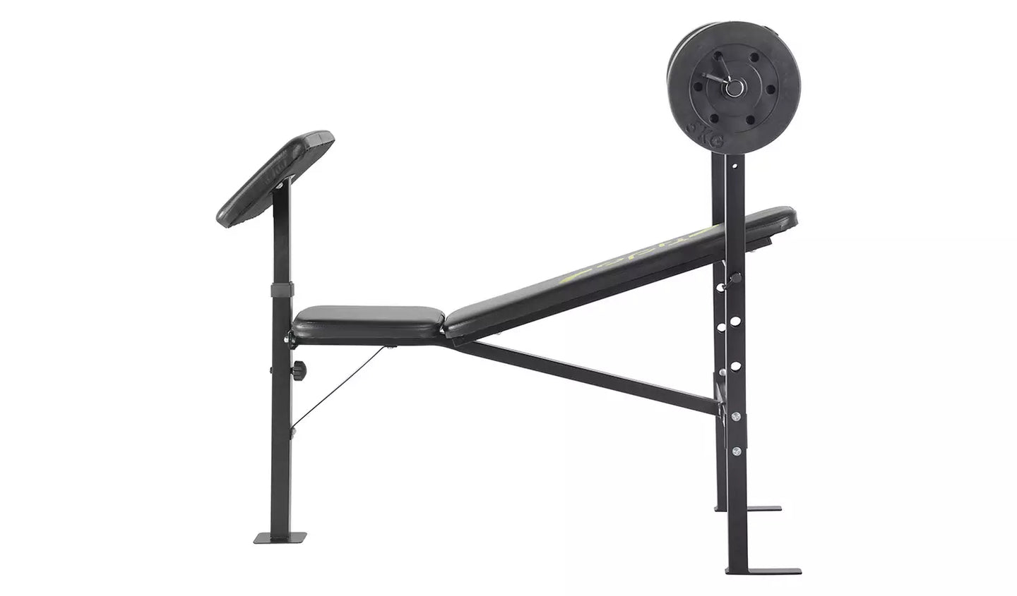 Opti Bench with 30kg Weights