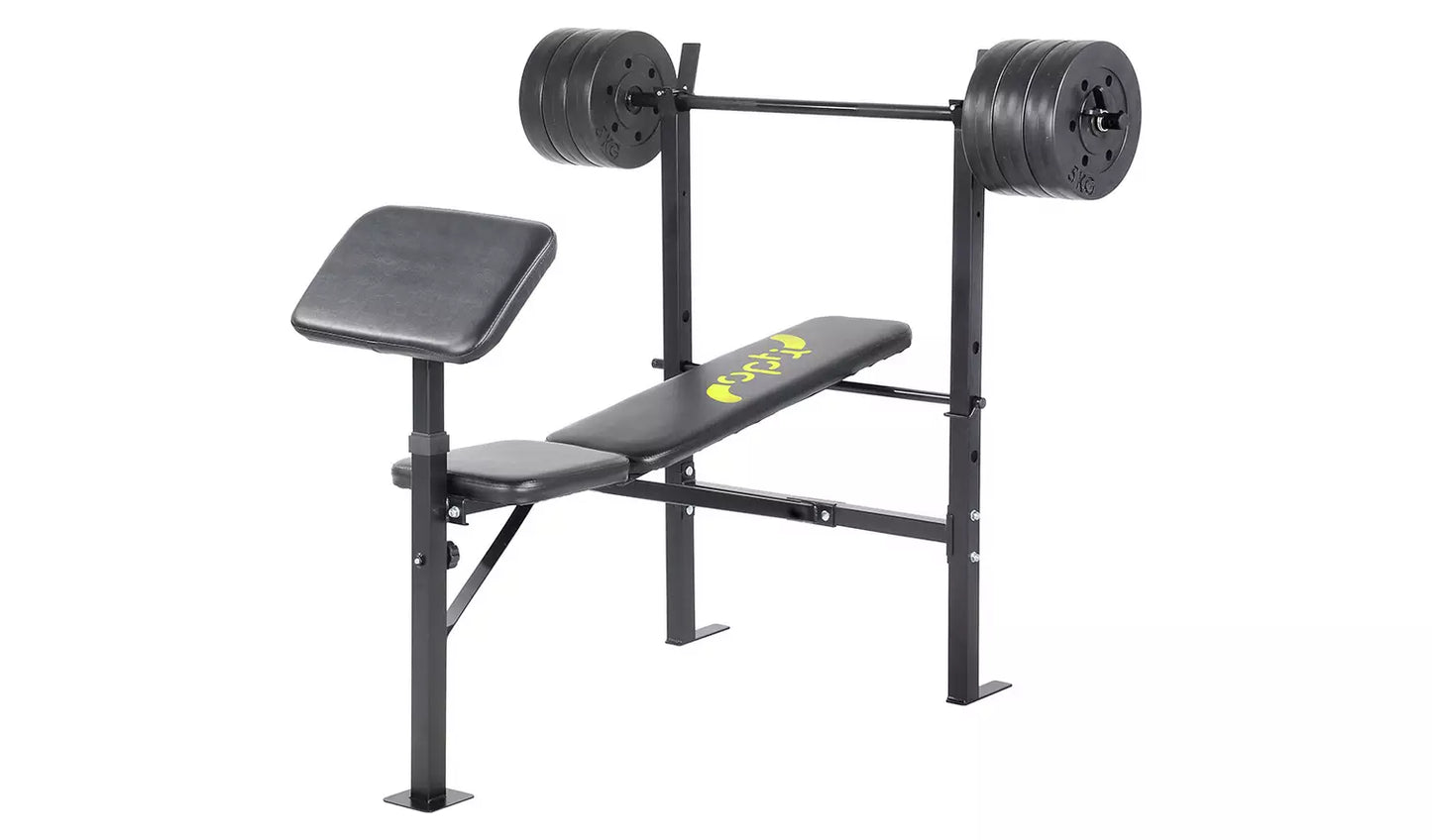 Opti Bench with 30kg Weights