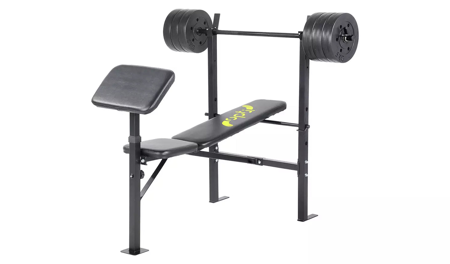Opti Bench with 30kg Weights