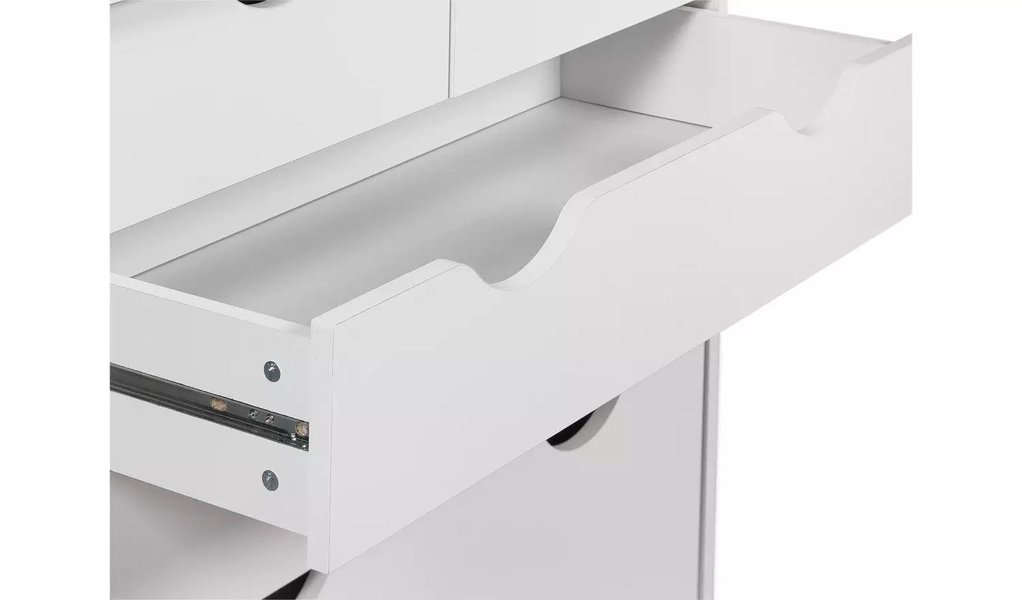 Assembled Habitat Kids Pagnell 5 Drawer Chest - White