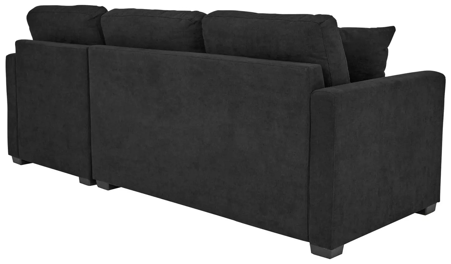 Habitat Reagan RH Storage Corner Chaise Sofa Bed - Charcoal
