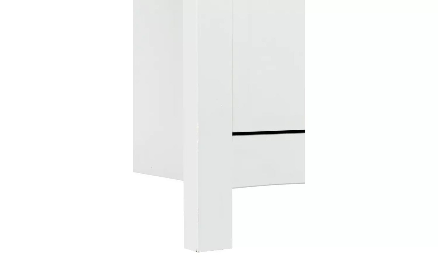 Assembled Kids Mia 2 Door Wardrobe - White