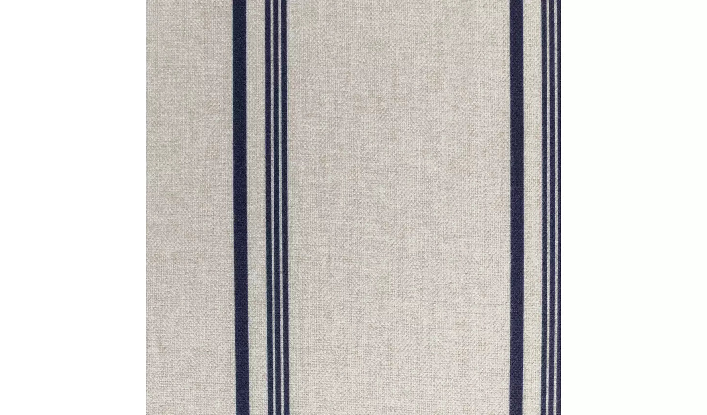 Assembled Midback Pair of Stripe Dining Chair- White & Blue