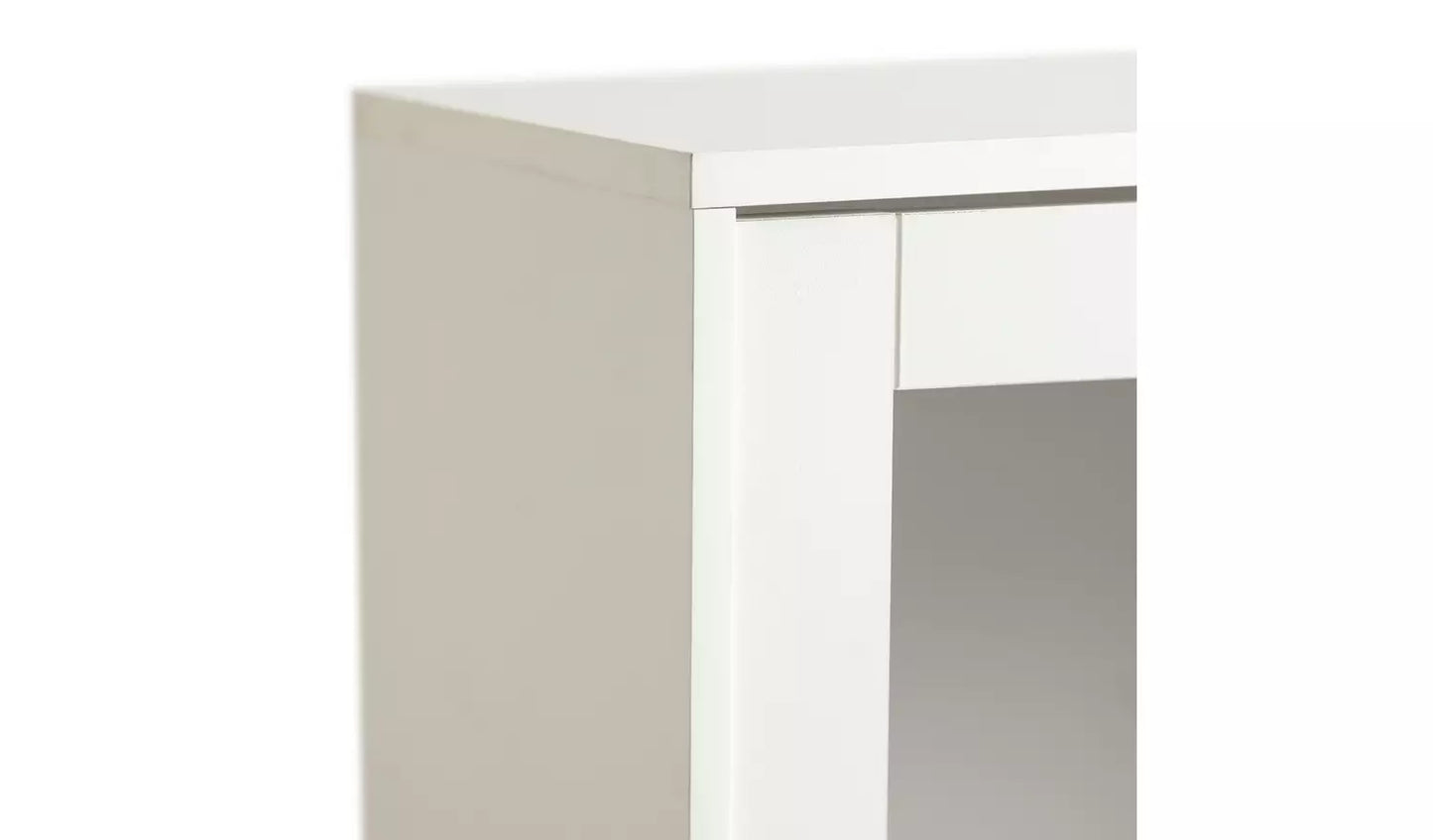 Assembled Habitat Zander Display Unit - White & Oak Effect