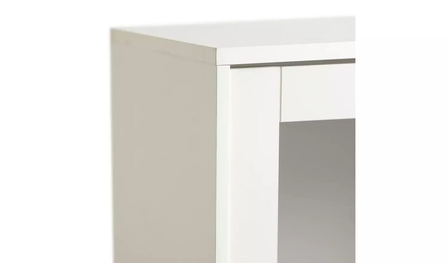 Assembled Habitat Zander Display Unit - White & Oak Effect