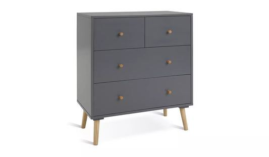 Habitat Otto 4 Drawer Chest - Grey