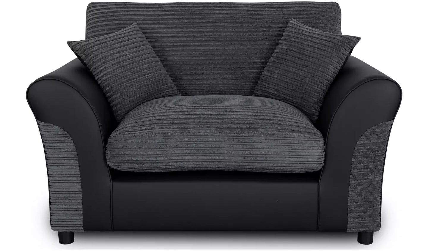 Harry Cuddle Chair - Charcoal