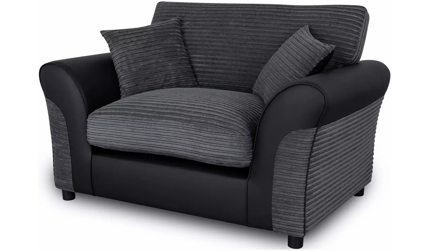 Harry Cuddle Chair - Charcoal