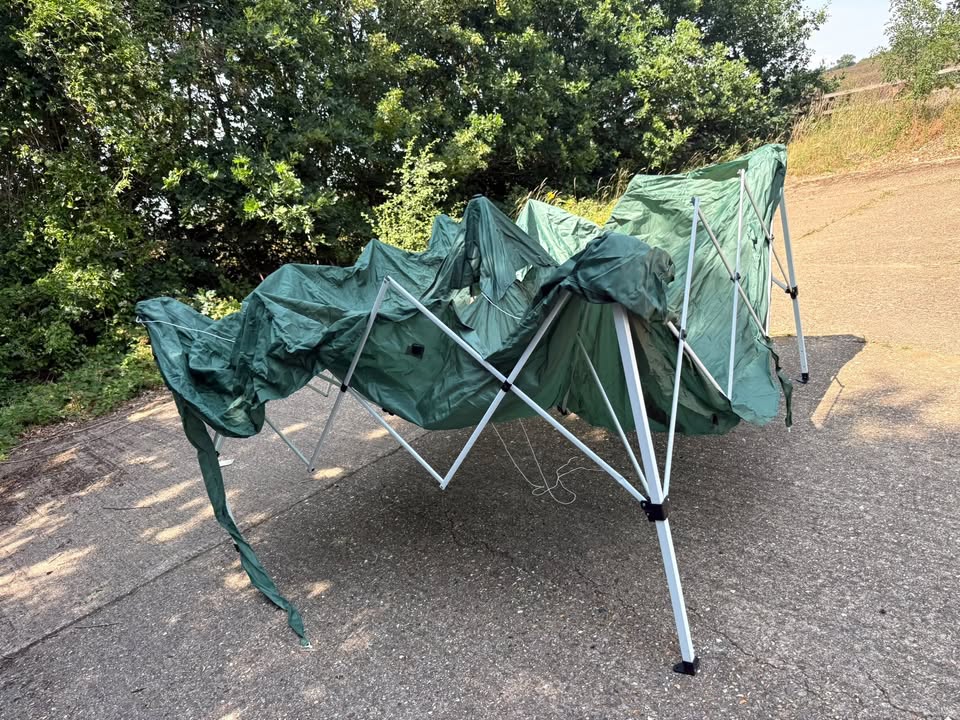 3m x 3m Pop-Up Garden Gazebo – Green