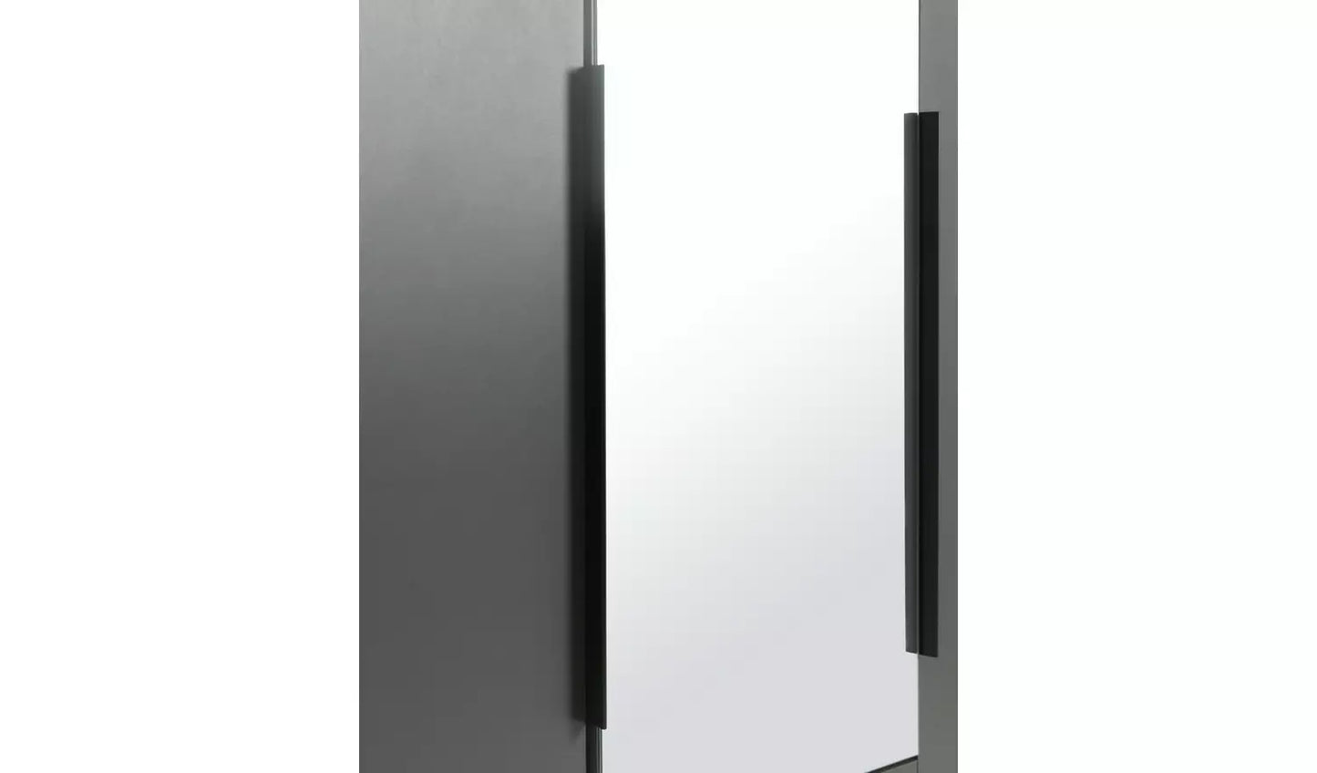 Hallingford 3 Door 3 Drawer Wardrobe -Anthracite