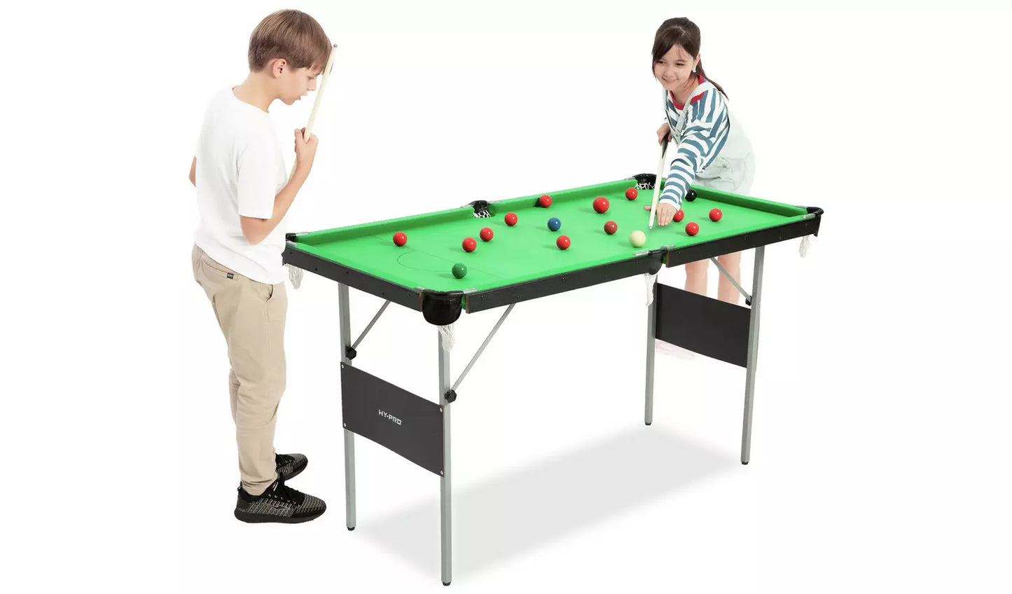 Hy-Pro 4ft 6in Folding Snooker and Pool Table