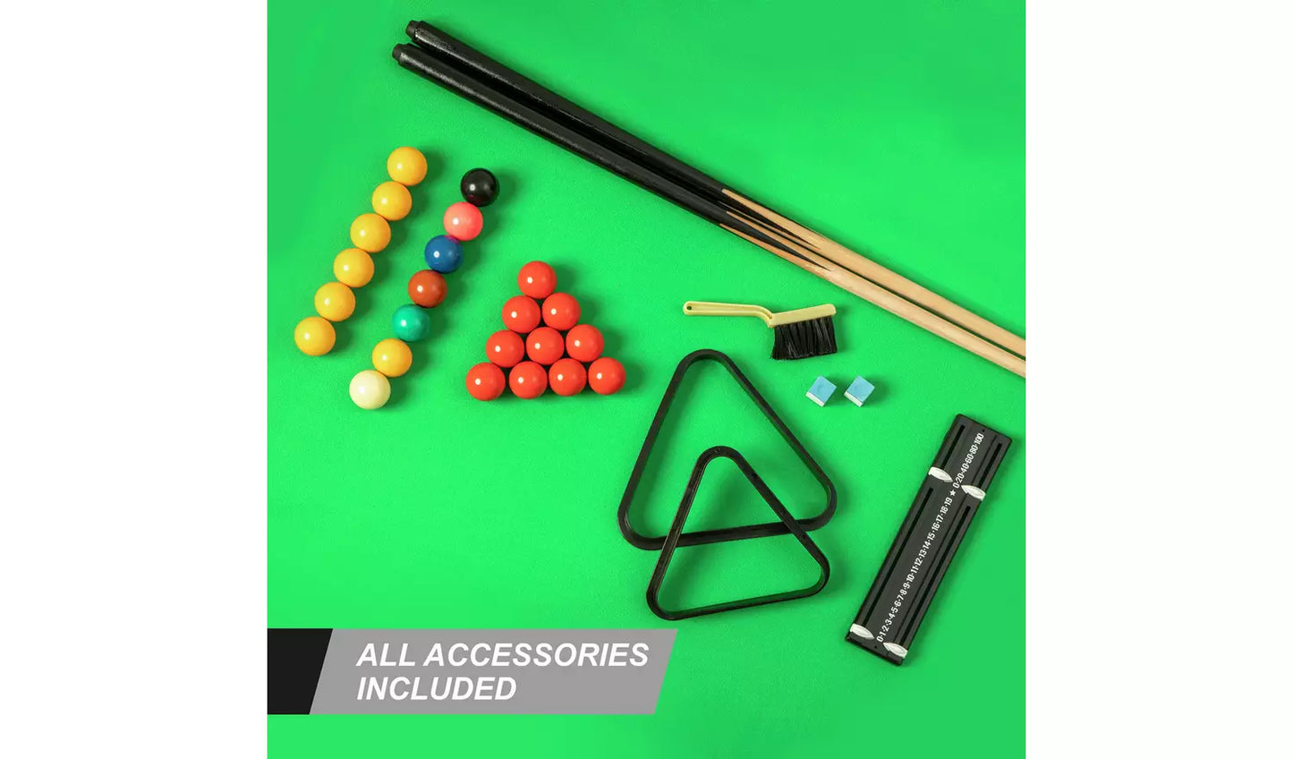 Hy-Pro 4ft 6in Folding Snooker and Pool Table