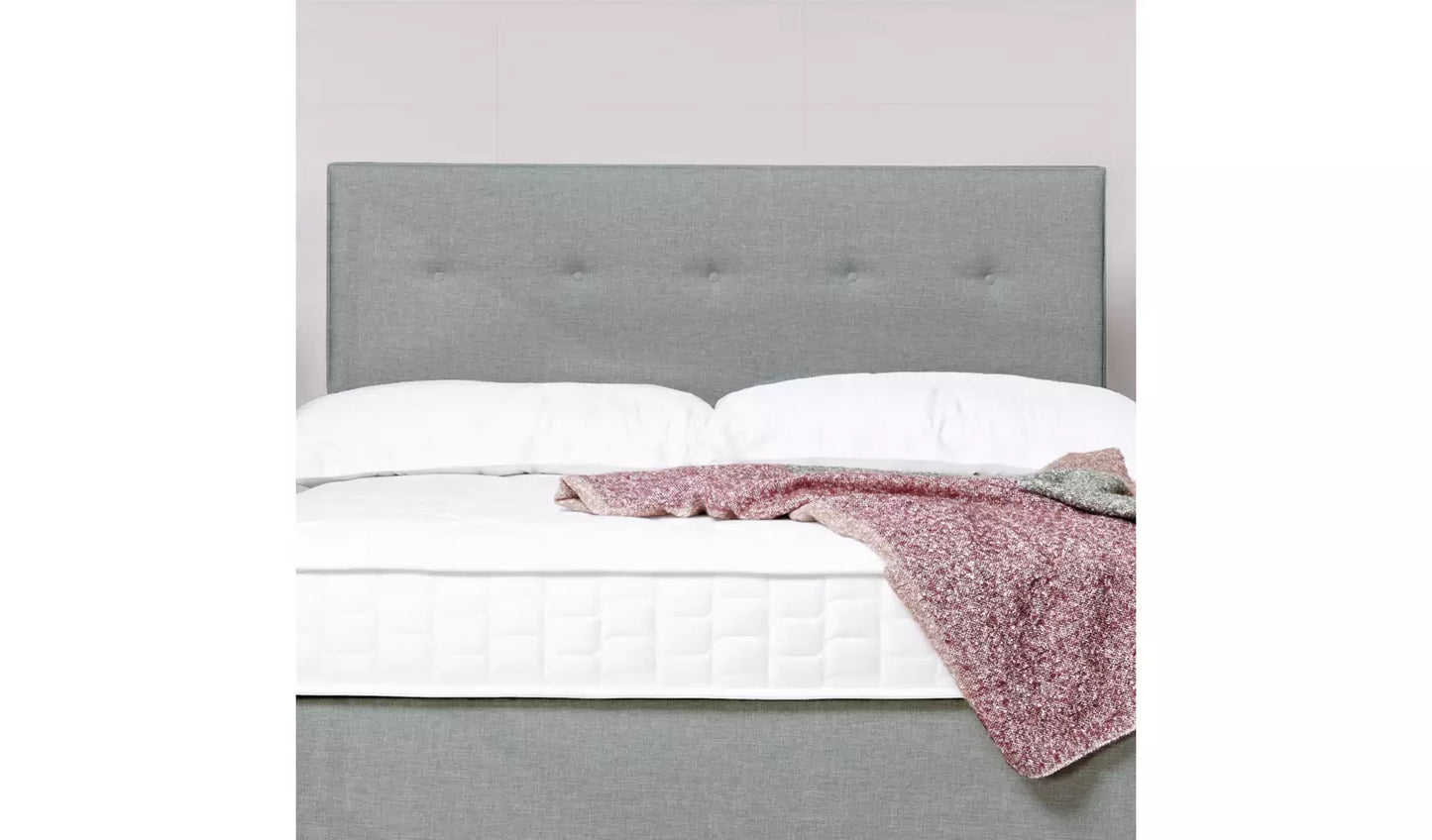 Dalham Fabric Double Headboard - Grey