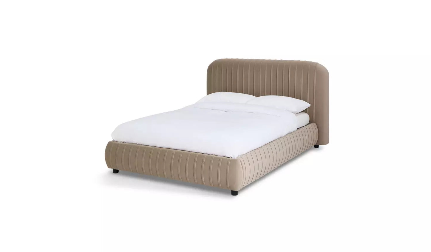 Habitat Beatrix Double End Lift Ottoman Bed - Mink