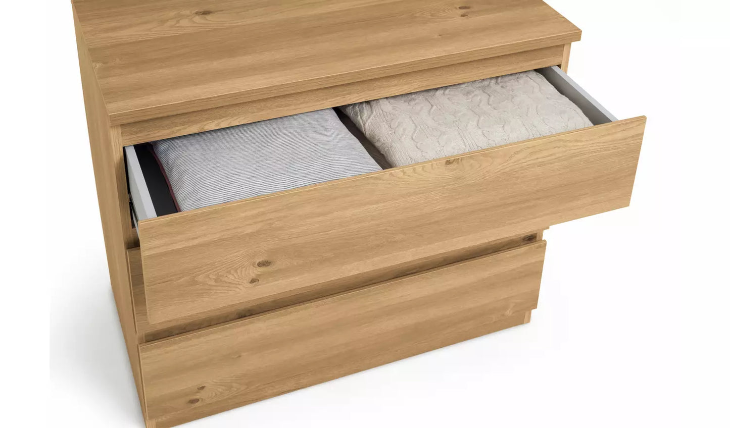 Habitat Jenson 3 Drawer Chest - Oak Effect